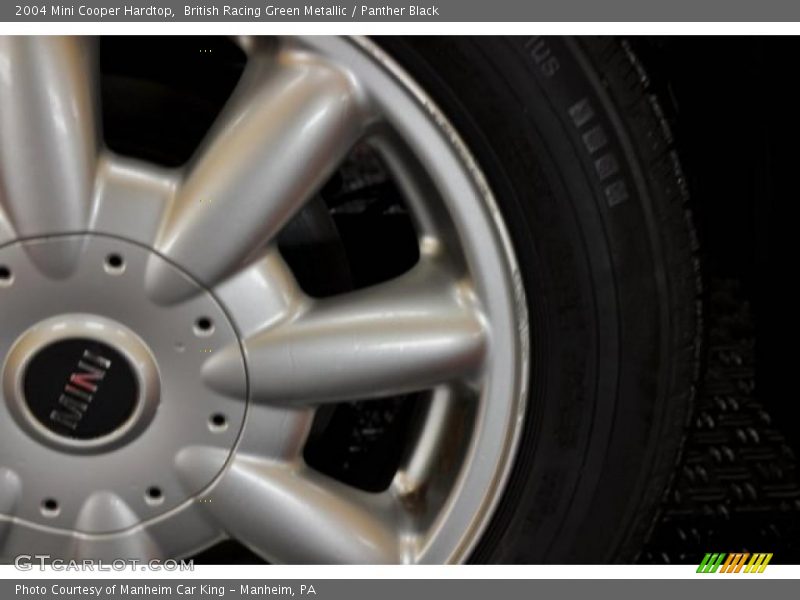 British Racing Green Metallic / Panther Black 2004 Mini Cooper Hardtop