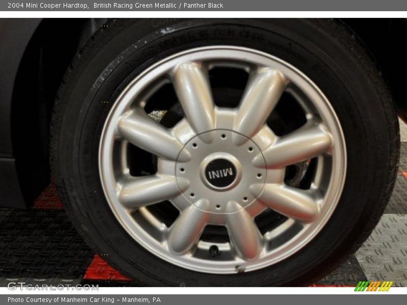 British Racing Green Metallic / Panther Black 2004 Mini Cooper Hardtop