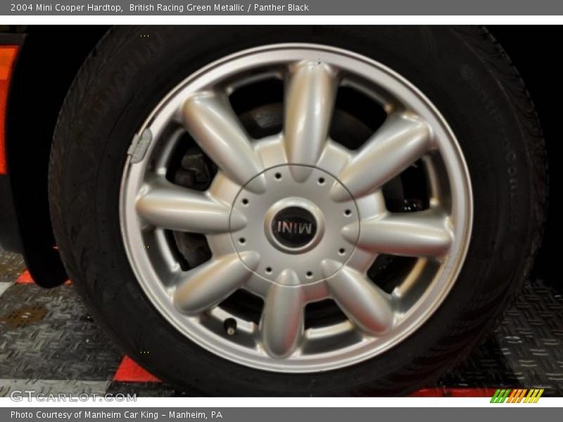 British Racing Green Metallic / Panther Black 2004 Mini Cooper Hardtop
