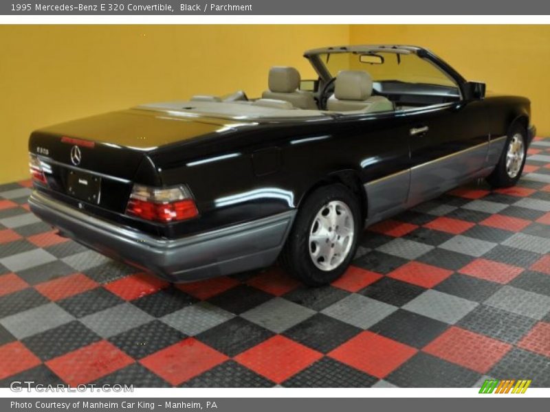 Black / Parchment 1995 Mercedes-Benz E 320 Convertible