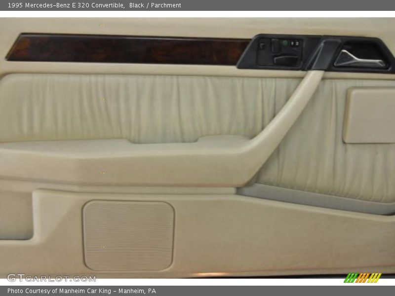 Black / Parchment 1995 Mercedes-Benz E 320 Convertible