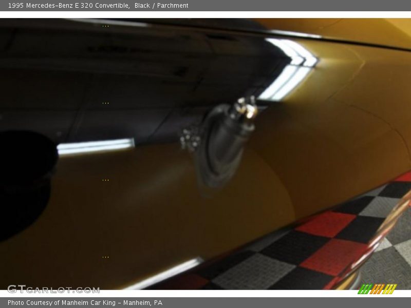 Black / Parchment 1995 Mercedes-Benz E 320 Convertible