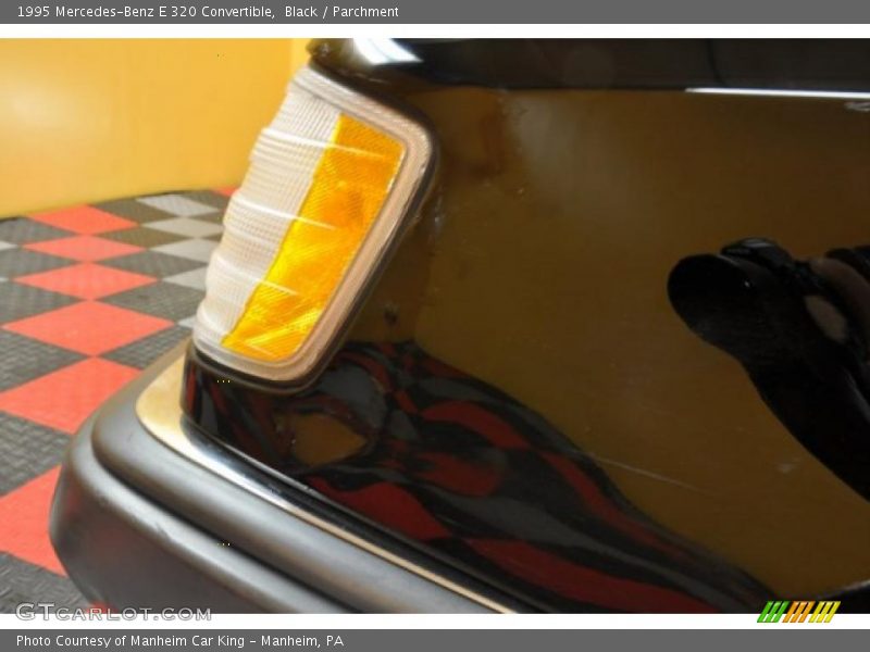 Black / Parchment 1995 Mercedes-Benz E 320 Convertible