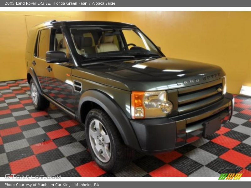 Tonga Green Pearl / Alpaca Beige 2005 Land Rover LR3 SE
