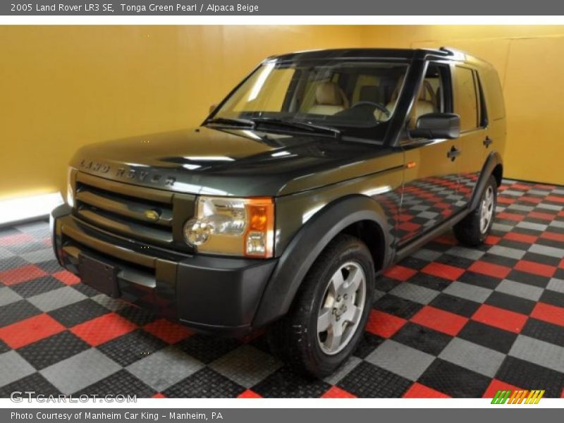 Tonga Green Pearl / Alpaca Beige 2005 Land Rover LR3 SE
