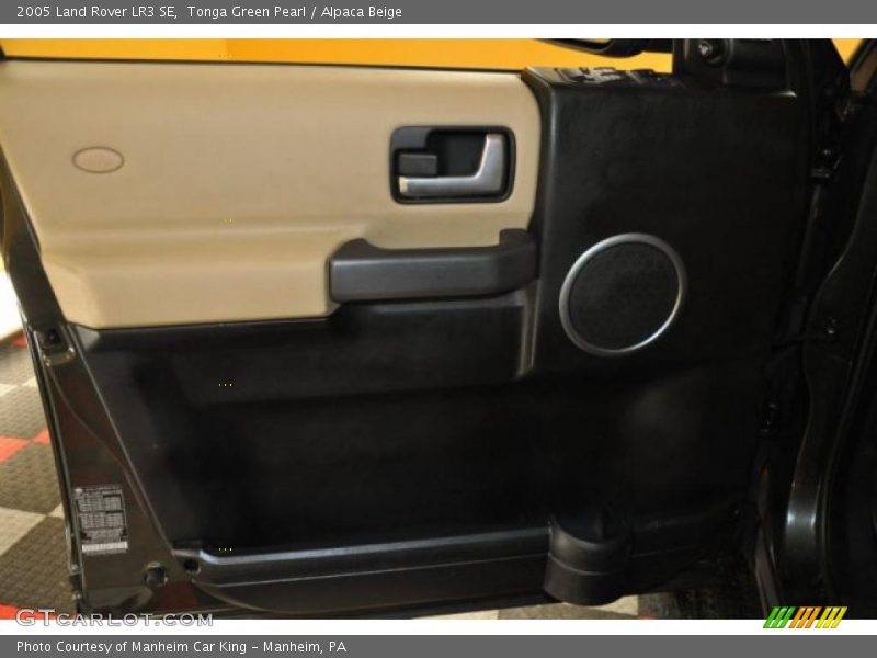 Tonga Green Pearl / Alpaca Beige 2005 Land Rover LR3 SE