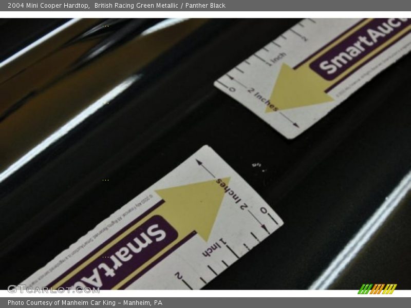 British Racing Green Metallic / Panther Black 2004 Mini Cooper Hardtop
