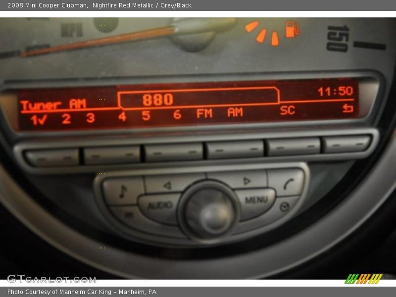 Nightfire Red Metallic / Grey/Black 2008 Mini Cooper Clubman