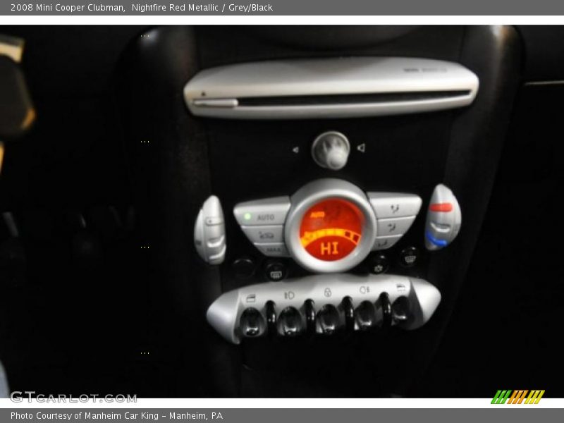 Nightfire Red Metallic / Grey/Black 2008 Mini Cooper Clubman