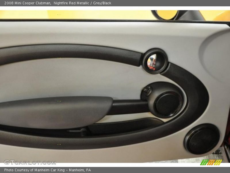 Nightfire Red Metallic / Grey/Black 2008 Mini Cooper Clubman