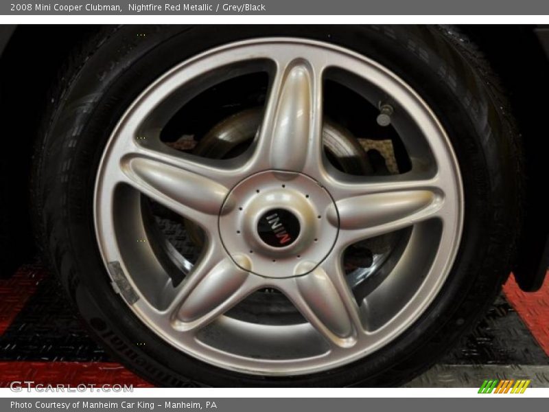 Nightfire Red Metallic / Grey/Black 2008 Mini Cooper Clubman