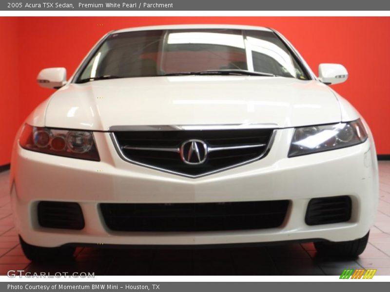 Premium White Pearl / Parchment 2005 Acura TSX Sedan