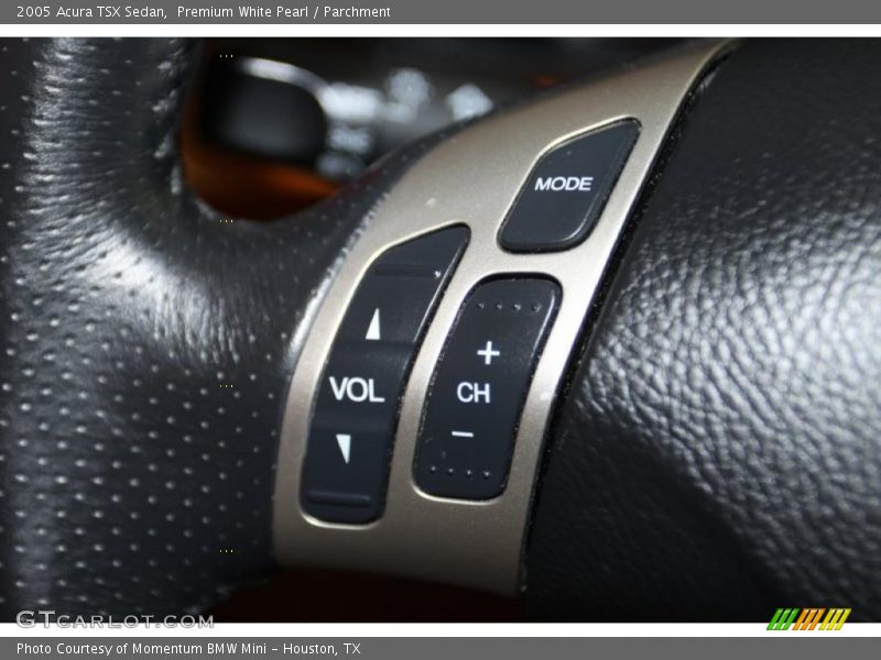 Premium White Pearl / Parchment 2005 Acura TSX Sedan