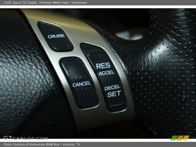 Premium White Pearl / Parchment 2005 Acura TSX Sedan