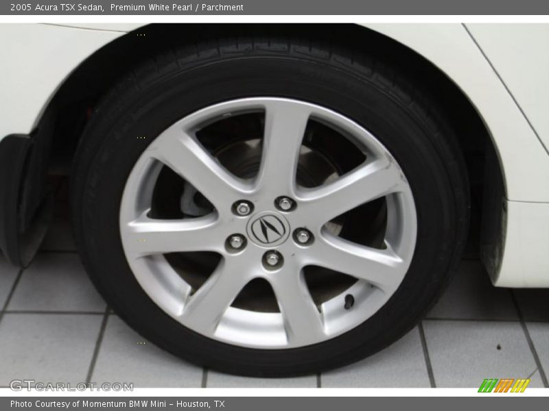 Premium White Pearl / Parchment 2005 Acura TSX Sedan