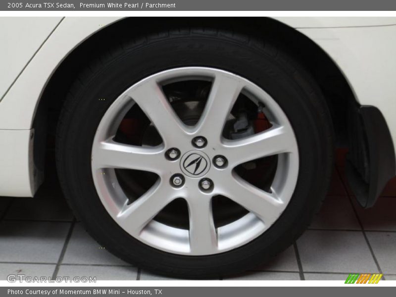 Premium White Pearl / Parchment 2005 Acura TSX Sedan