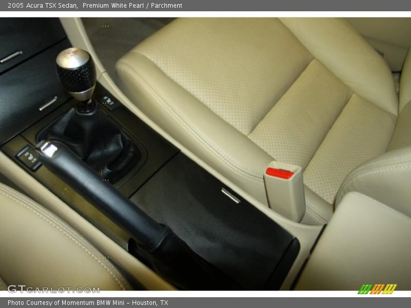 Premium White Pearl / Parchment 2005 Acura TSX Sedan
