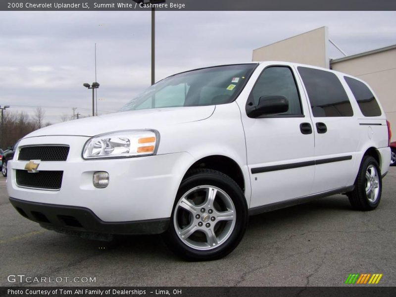 Summit White / Cashmere Beige 2008 Chevrolet Uplander LS