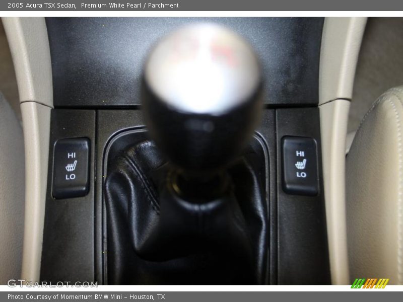 Premium White Pearl / Parchment 2005 Acura TSX Sedan
