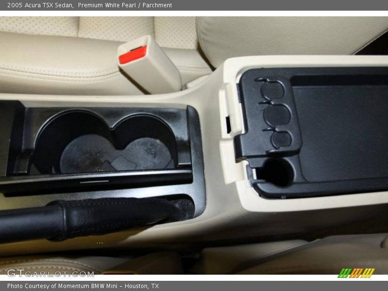Premium White Pearl / Parchment 2005 Acura TSX Sedan