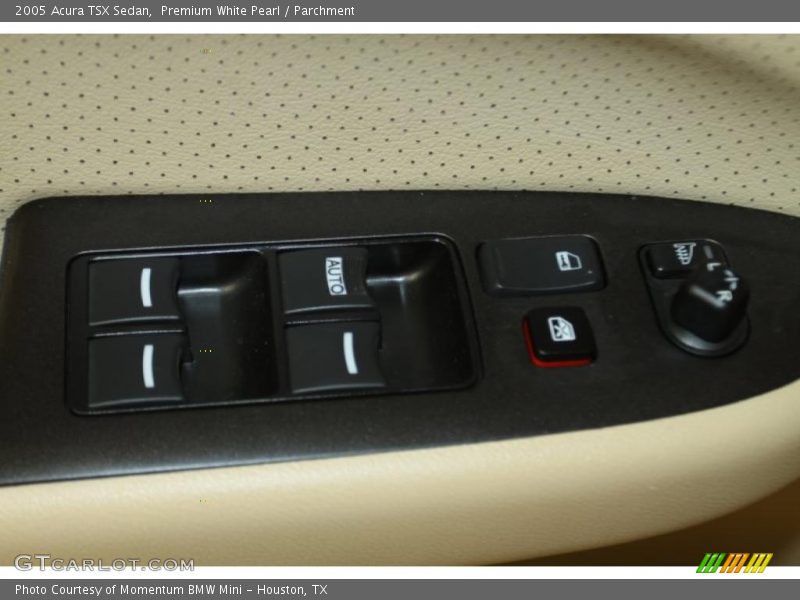 Premium White Pearl / Parchment 2005 Acura TSX Sedan