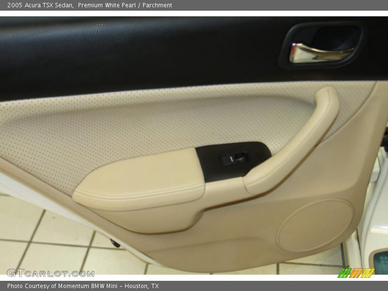 Premium White Pearl / Parchment 2005 Acura TSX Sedan
