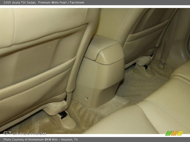 Premium White Pearl / Parchment 2005 Acura TSX Sedan