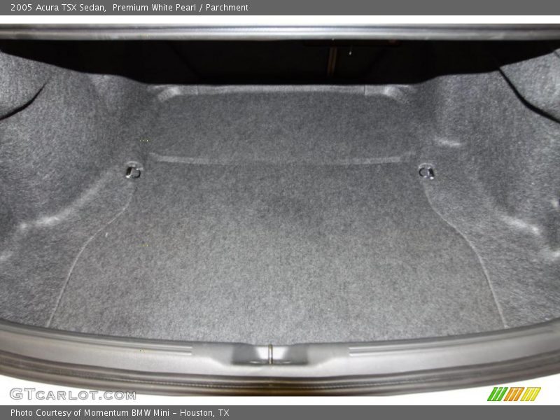  2005 TSX Sedan Trunk