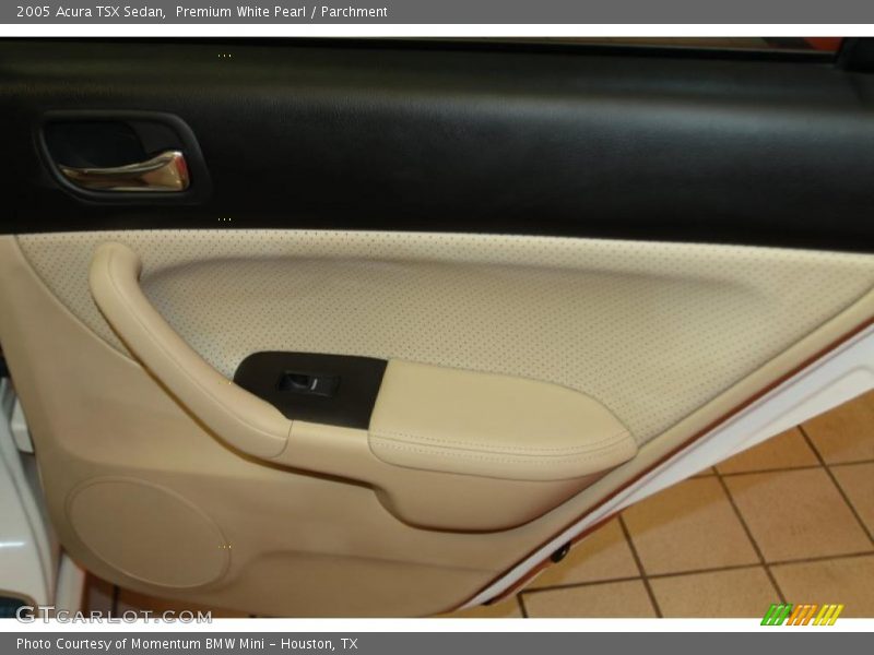 Premium White Pearl / Parchment 2005 Acura TSX Sedan