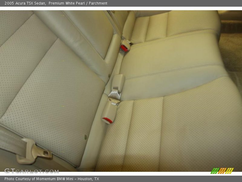 Premium White Pearl / Parchment 2005 Acura TSX Sedan