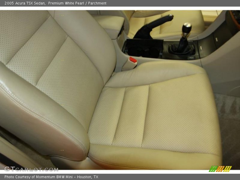 Premium White Pearl / Parchment 2005 Acura TSX Sedan