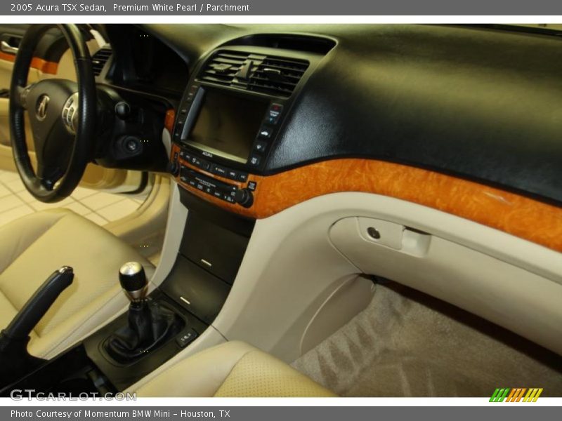 Premium White Pearl / Parchment 2005 Acura TSX Sedan