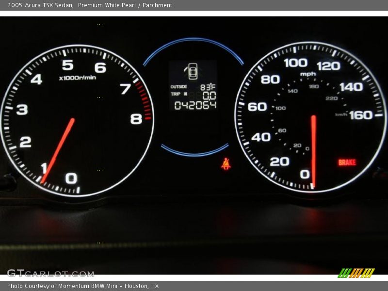  2005 TSX Sedan Sedan Gauges