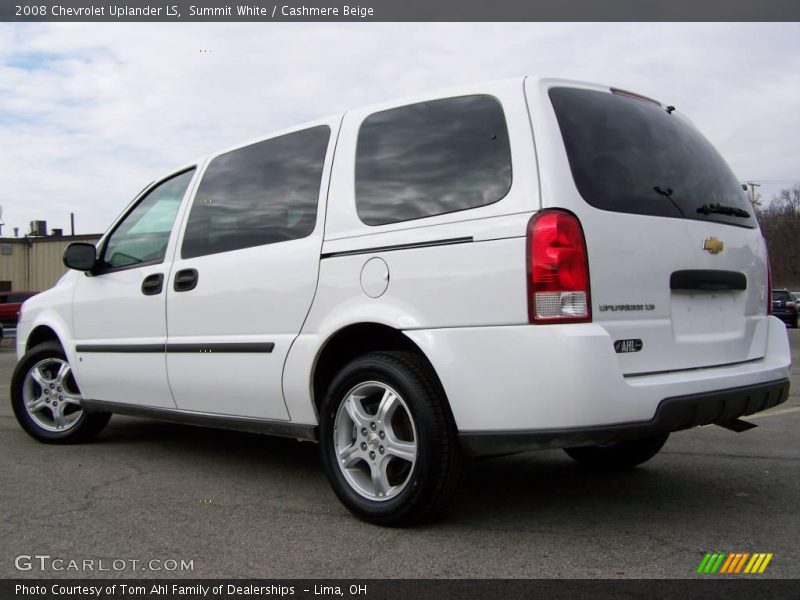 Summit White / Cashmere Beige 2008 Chevrolet Uplander LS