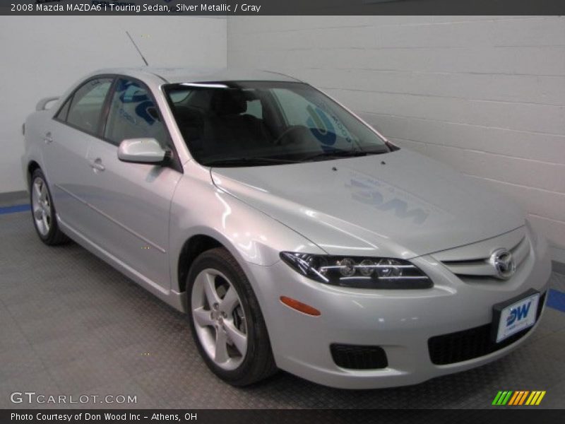 Silver Metallic / Gray 2008 Mazda MAZDA6 i Touring Sedan