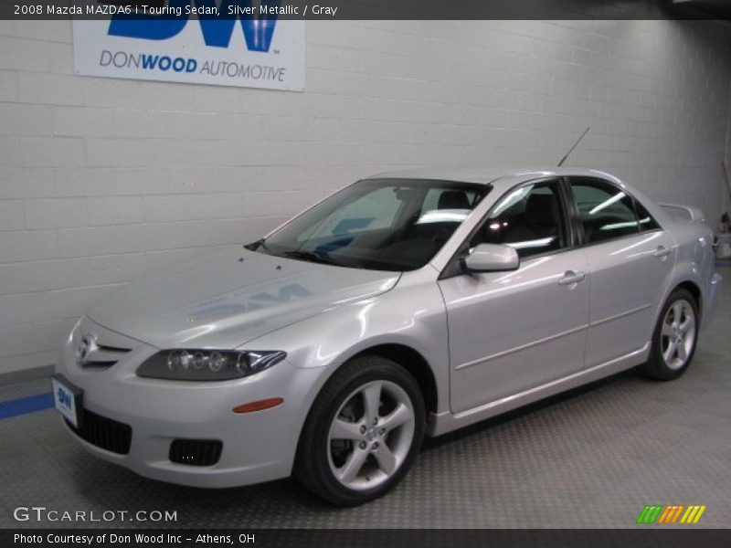 Silver Metallic / Gray 2008 Mazda MAZDA6 i Touring Sedan