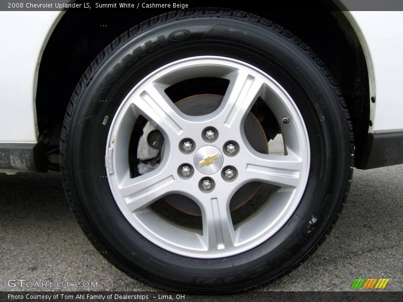 Summit White / Cashmere Beige 2008 Chevrolet Uplander LS