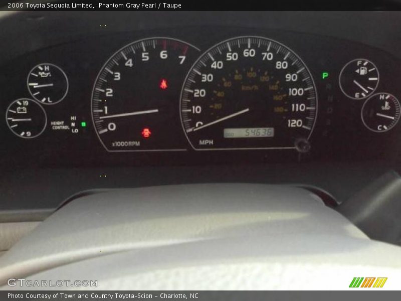 Phantom Gray Pearl / Taupe 2006 Toyota Sequoia Limited