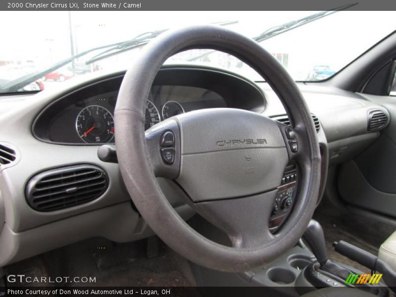 Stone White / Camel 2000 Chrysler Cirrus LXi