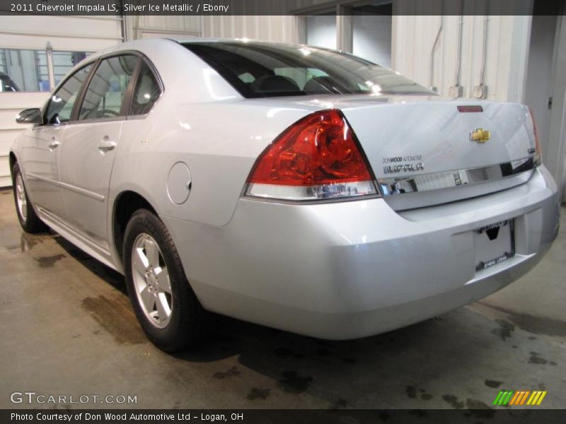 Silver Ice Metallic / Ebony 2011 Chevrolet Impala LS