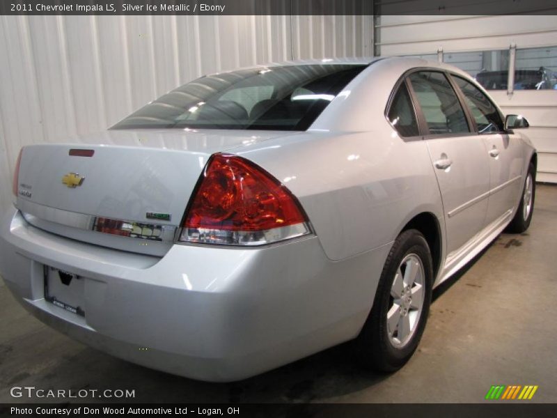Silver Ice Metallic / Ebony 2011 Chevrolet Impala LS