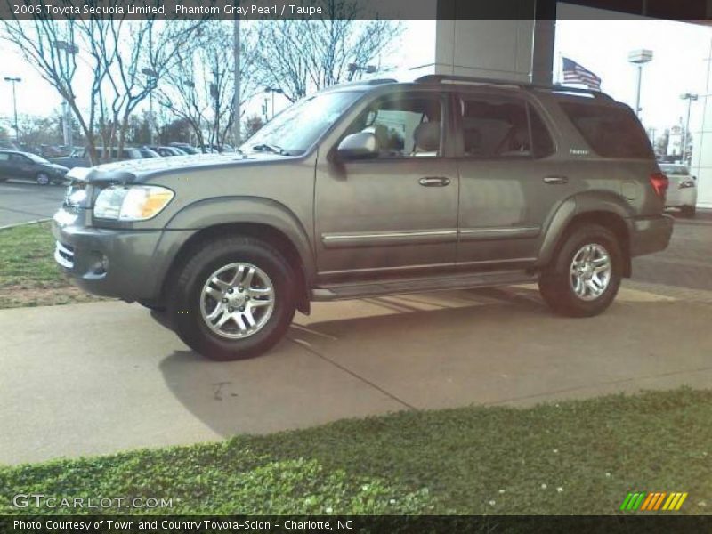 Phantom Gray Pearl / Taupe 2006 Toyota Sequoia Limited