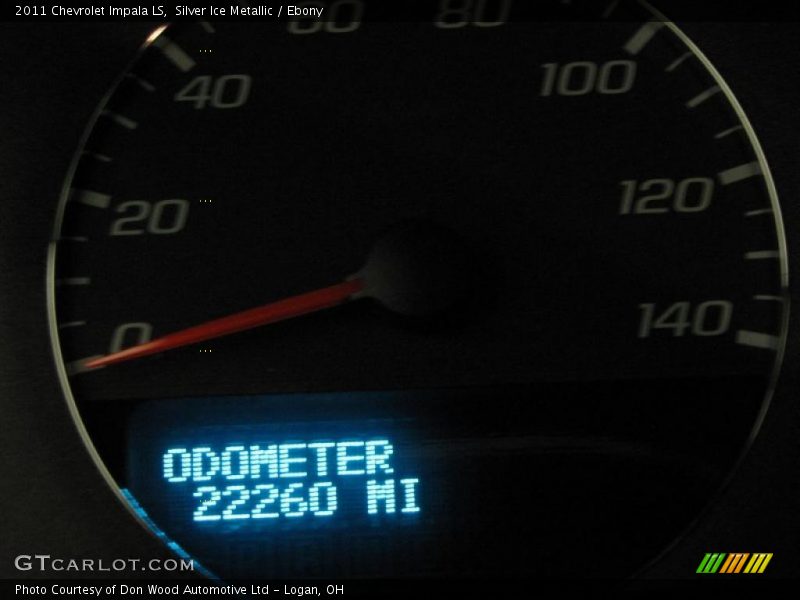 Silver Ice Metallic / Ebony 2011 Chevrolet Impala LS