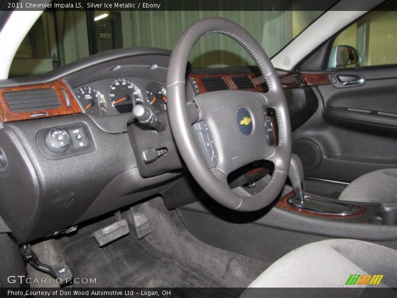 Silver Ice Metallic / Ebony 2011 Chevrolet Impala LS