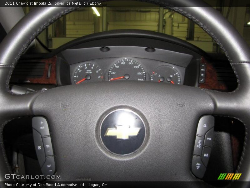 Silver Ice Metallic / Ebony 2011 Chevrolet Impala LS