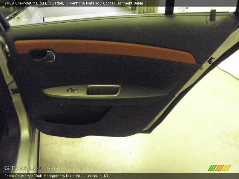 Silverstone Metallic / Cocoa/Cashmere Beige 2008 Chevrolet Malibu LTZ Sedan