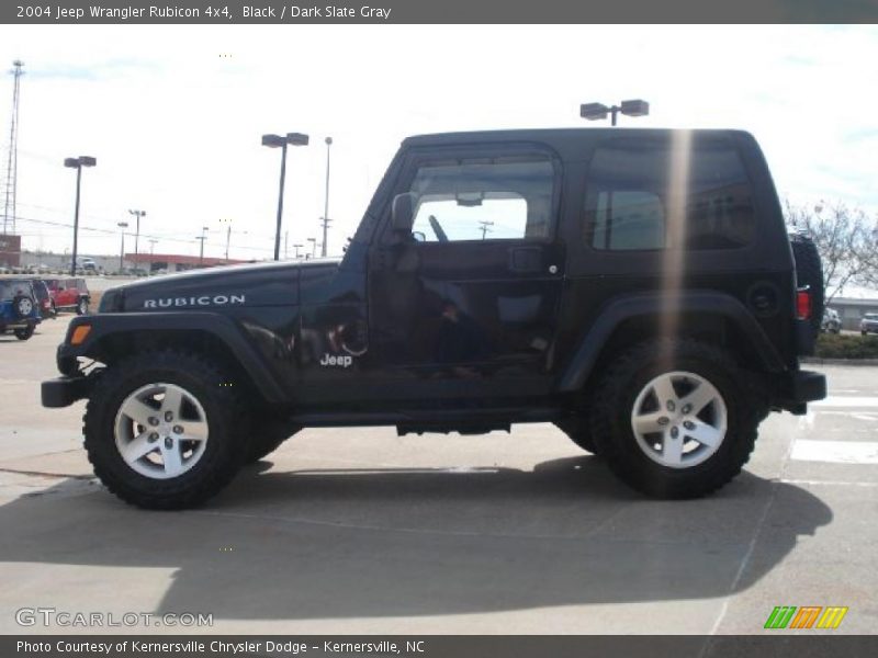 Black / Dark Slate Gray 2004 Jeep Wrangler Rubicon 4x4