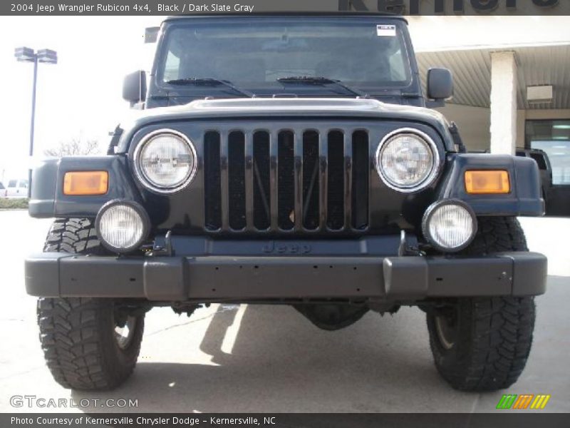 Black / Dark Slate Gray 2004 Jeep Wrangler Rubicon 4x4