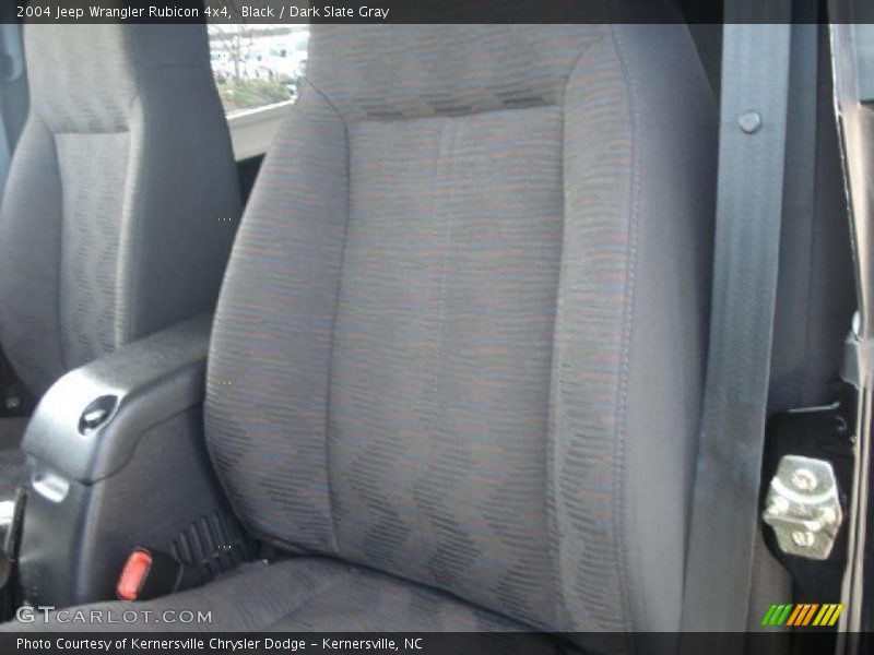 Black / Dark Slate Gray 2004 Jeep Wrangler Rubicon 4x4