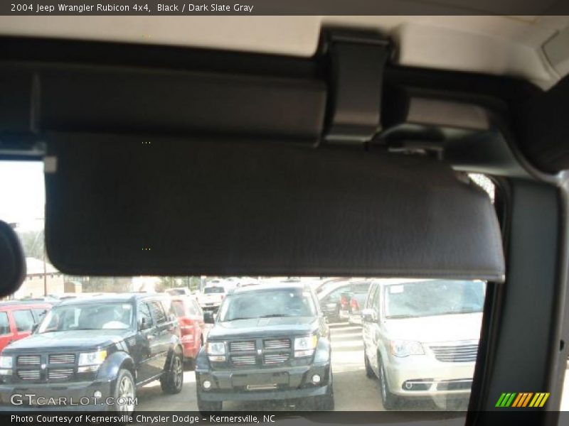 Black / Dark Slate Gray 2004 Jeep Wrangler Rubicon 4x4